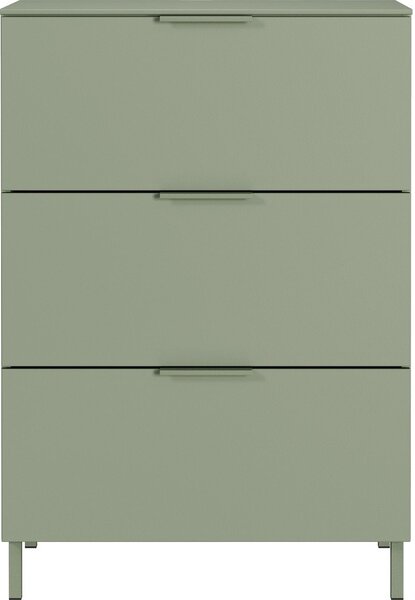 Зелено матово шкафче 68x98x40 cm Savoca – Germania