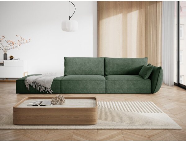 Тъмнозелен шезлонг (десен ъгъл) Vanda – Mazzini Sofas