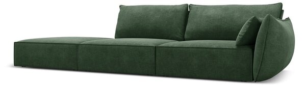 Тъмнозелен шезлонг (десен ъгъл) Vanda – Mazzini Sofas