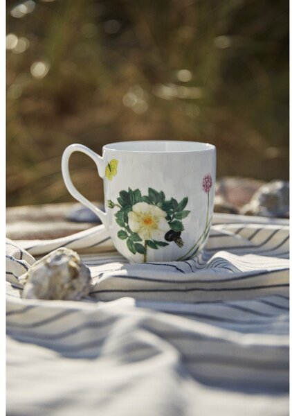 Бяла порцеланова чаша 330 ml Hammershøi Summer – Kähler Design