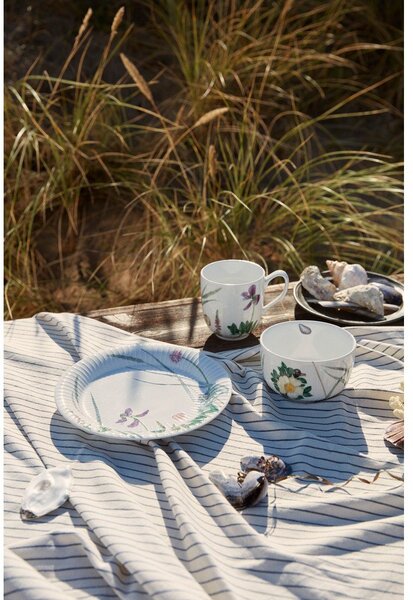 Бяла порцеланова чаша 330 ml Hammershøi Summer – Kähler Design
