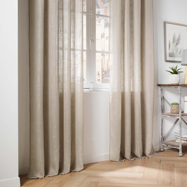 Кафява завеса 140x280 cm Haltona – douceur d'intérieur