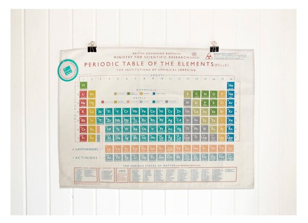 Kърпа , 50 x 70 cm Periodic Table - Rex London