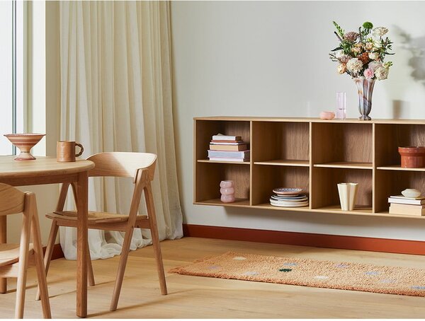 Висяща библиотека от декор от дъб в естествен цвят220x61 cm Mistral – Hammel Furniture