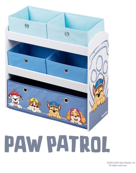 Органайзер за детски играчки 63.5x29.5x67 cm Paw Patrol – Roba