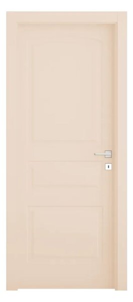 Интериорна врата с каса EKASA LIGHT 80×210×12 см – Дясна, Магнитна брава, Двуцветна Oliva/Cipria