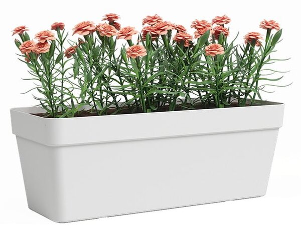 Самополиваща се саксия за цветя от рециклирана пластмаса 50 cm Capri – Artevasi