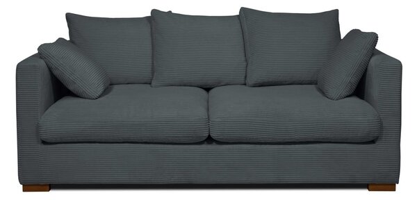 Сив велурен диван 175 cm Comfy - Scandic