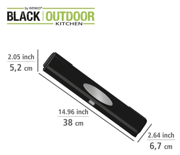 Черно фолио или разделително фолио Black Outdoor Kitchen - Wenko