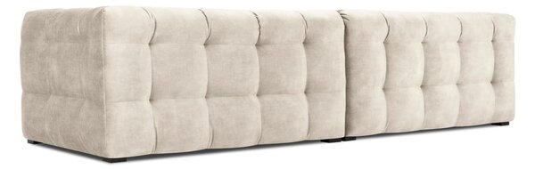 Бежов кадифен диван , 280 см Vesta - Windsor & Co Sofas