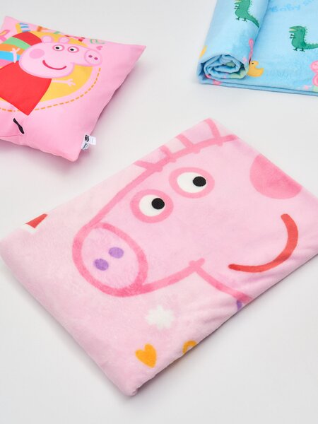 Sinsay - Одеяло Peppa Pig - пастелнорозово