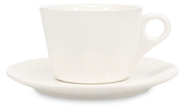 Бяла порцеланова чаша за лате 280 ml Barista – BonBistro