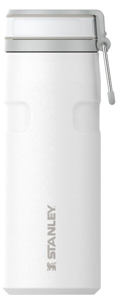 Бял термос от неръждаема стомана 470 ml IceFlow™ Bottle Twist Flip Frost – Stanley