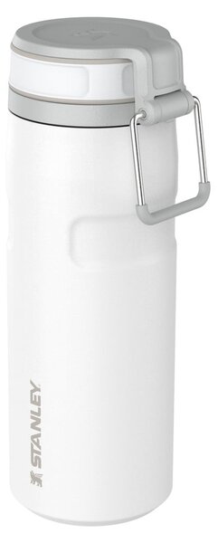 Бял термос от неръждаема стомана 470 ml IceFlow™ Bottle Twist Flip Frost – Stanley