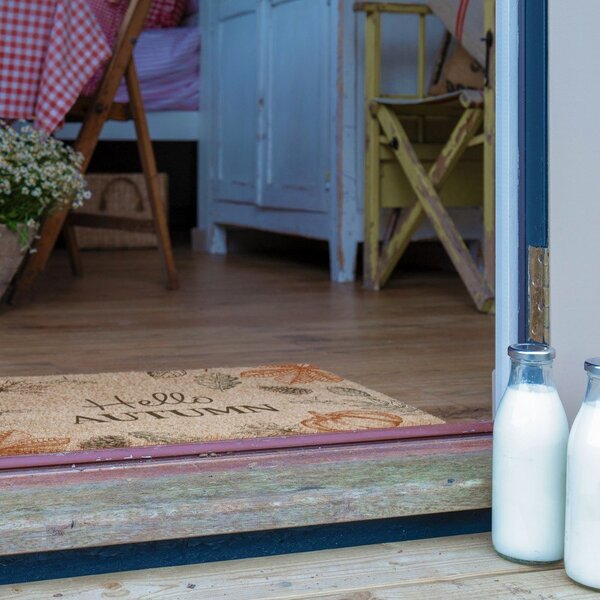 Изтривалка от кокосови влакна 40x60 cm Hello Autumn – Artsy Doormats
