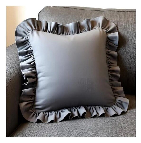 Калъфка за възглавница със смес от памук 40x40 cm Ruffled – Mila Home