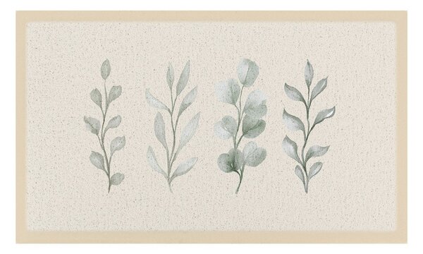 Изтривалка 40x70 cm Neutral Leaves – Artsy Doormats
