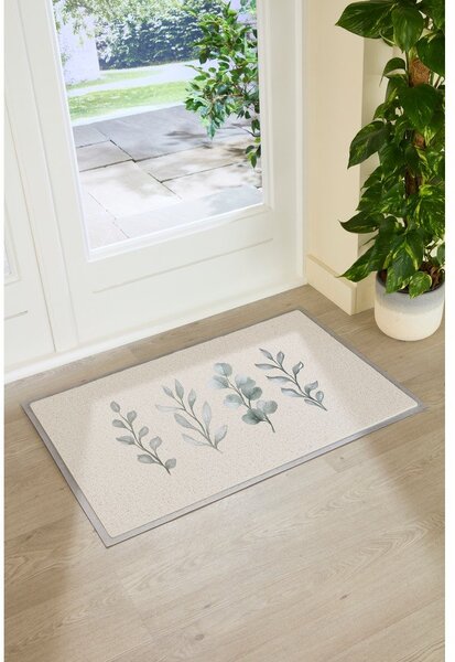Изтривалка 40x70 cm Neutral Leaves – Artsy Doormats