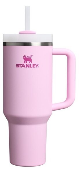 Розов термос със сламка от неръждаема стомана 1,18 l Quencher H2.0 FlowState Tumbler Cherry Blossom – Stanley