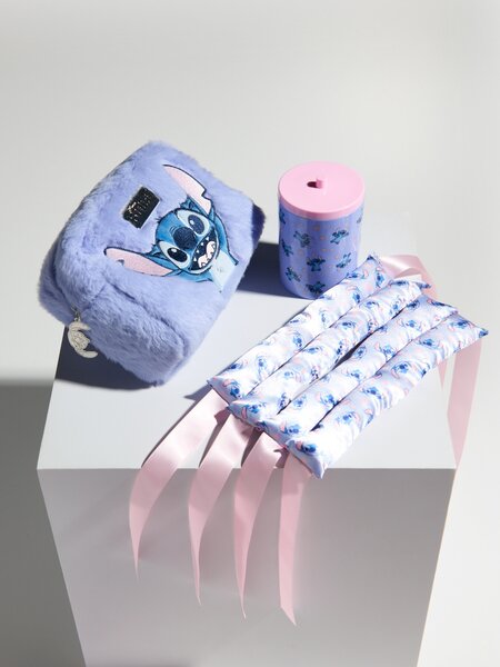 Sinsay - Органайзер за козметика Stitch - бледосиньо
