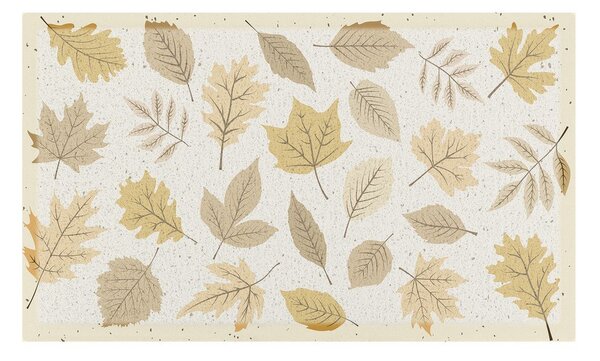 Изтривалка 40x70 cm Autumn Neutral Leaves – Artsy Doormats