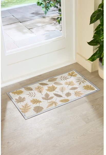 Изтривалка 40x70 cm Autumn Neutral Leaves – Artsy Doormats