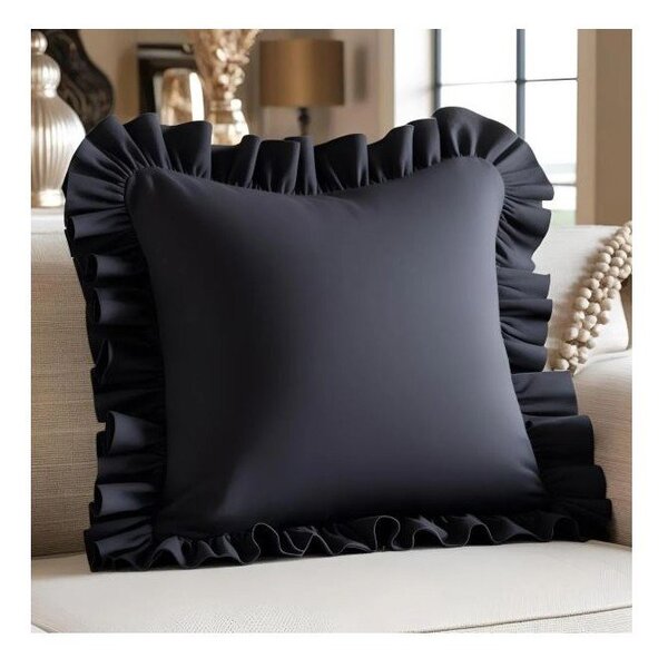 Калъфка за възглавница със смес от памук 40x40 cm Ruffled – Mila Home