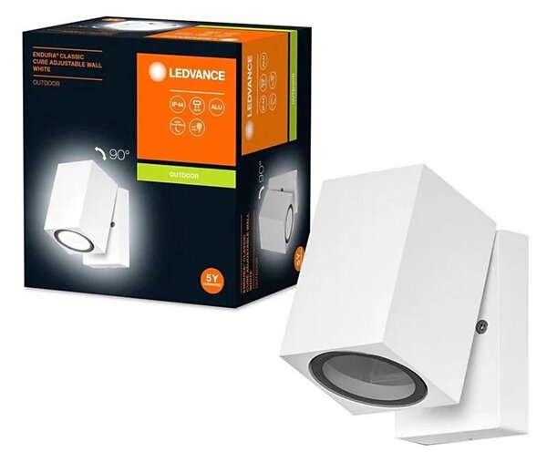 Ledvance - Външна стенна лампа ENDURA CLASSIC 1xGU10/35W/230V IP44 бяла
