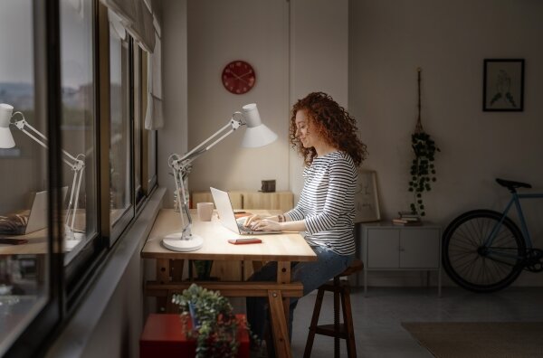 Osram - димируема LED настолна лампа OFFICE LINE LED/9W/230V 3000K бяла