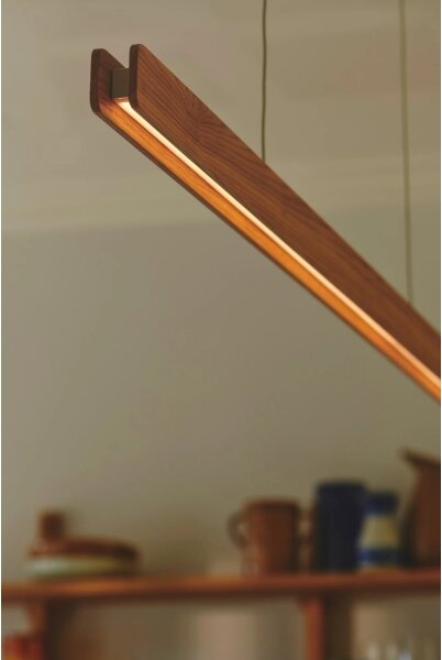 Nordlux - LED димируем полилей на кабел ILGAS LED/47W/230V 3000K бял ясен