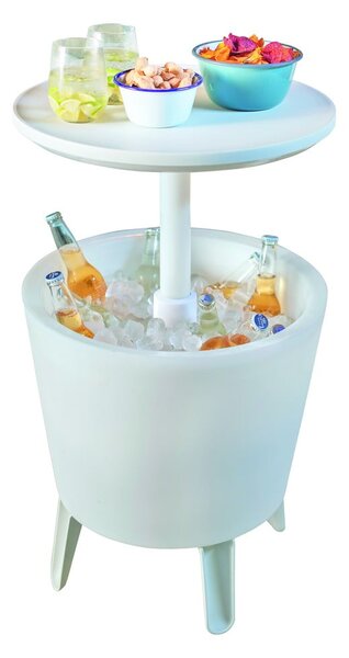 Кръгла градинска маса с тавичка за лед 49.5x49.5 cm Illuminated cool – Keter