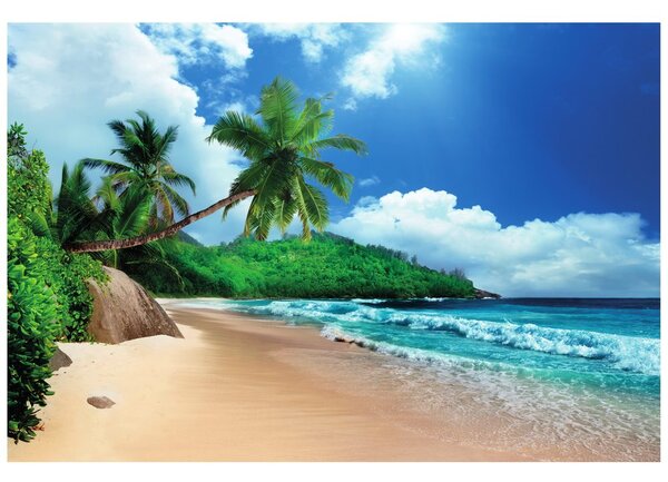Фототапет – Красива плаж на остров Сейшели