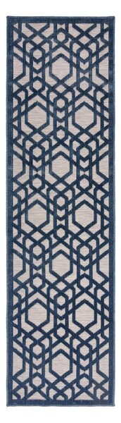 Син външен килим 230x66 cm Oro - Flair Rugs