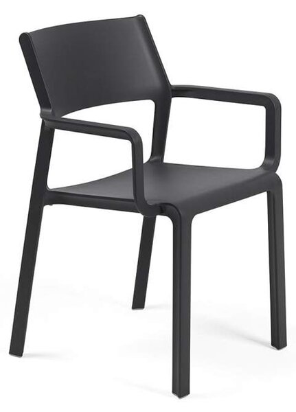 Трапезен стол ZEROCINQUANTUNO 051 ANTRACITE LaSeggiola