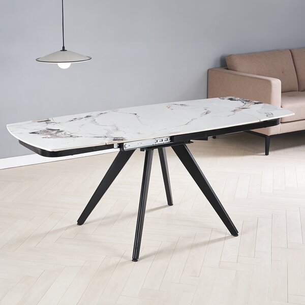 COMPACT WHITE MARBLE Трапезна маса