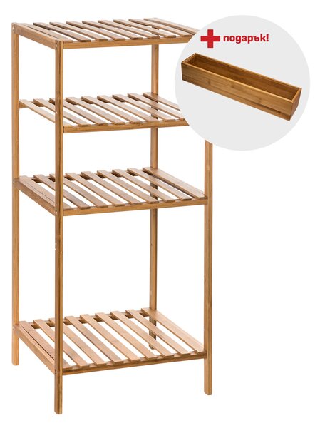 Етажерка за баня 35x32x77,5 см БАМБУК 5five
