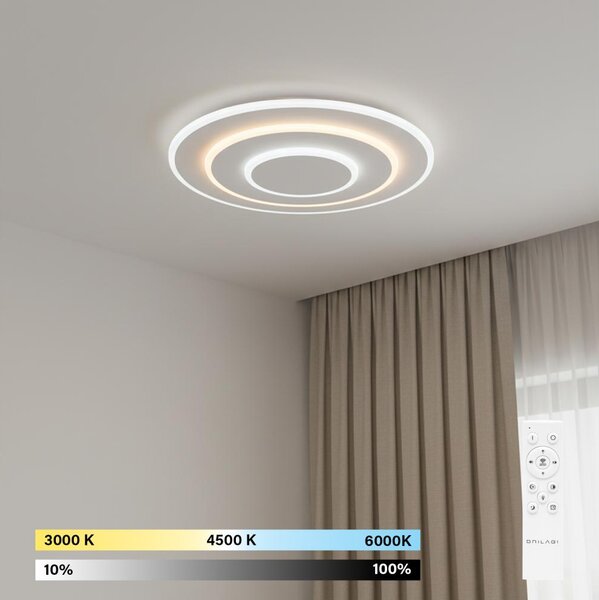 Brilagi - димируемо LED таванно осветително тяло MODERN LED/58W/230V 3000-6000K + дистанционно управление