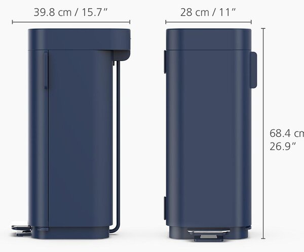 Кош за отпадъци Porta™ - синьо