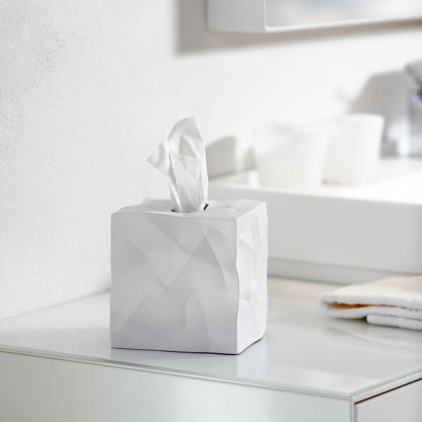 Кутия за носни кърпички Wipy Cube White - Essey