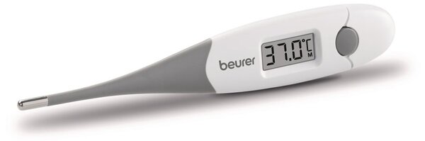 Термометър Beurer FT 16, LCD дисплей, бял