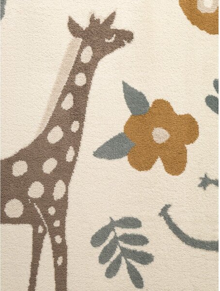 Кремав детски килим 120x170 cm Animal Safari – Hanse Home