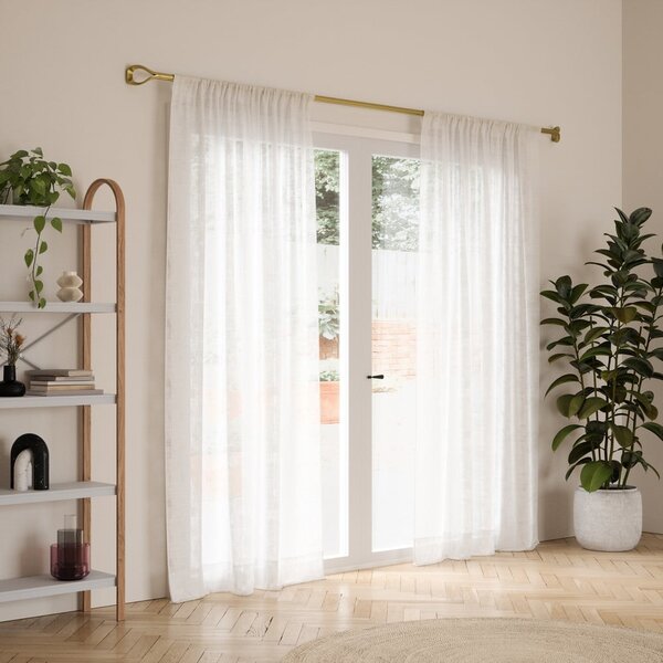 Стоманен разтегателен корниз 107 - 305 cm Loop – Umbra