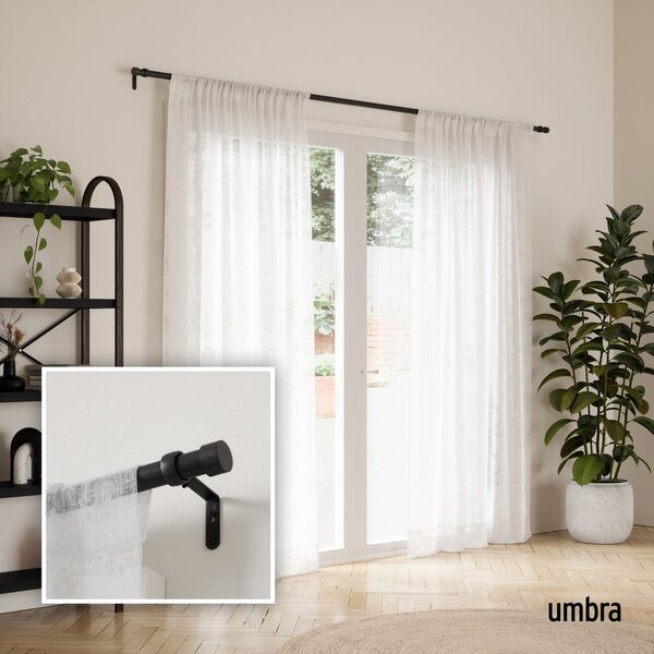 Стоманен разтегателен корниз 168 - 305 cm Cappa – Umbra