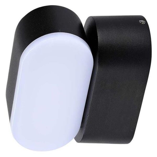 LED Екстериорен гъвкав аплик LED/5W/230V 4000K IP65 черен
