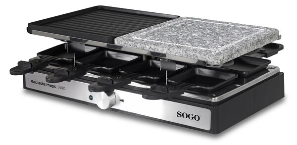 SOGO РАКЛЕТ ГРИЛ ЗА 8 ЧОВЕКА BAR-SS-10387 1400W