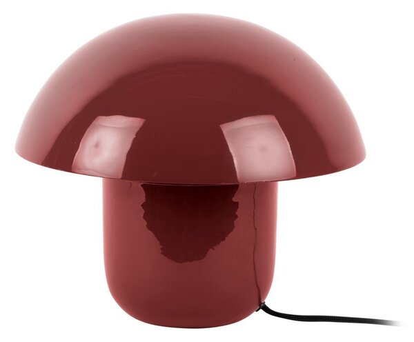 Бордо метална настолна лампа (височина 25 cm) Fat Mushroom – Leitmotiv