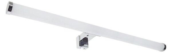 LED осветление за огледало в банята, 12W/230V, 59,5 cm, IP44, полирано хромирано покритие