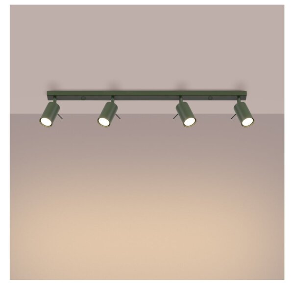 Зелен прожектор 6x81 cm Etna – Sollux