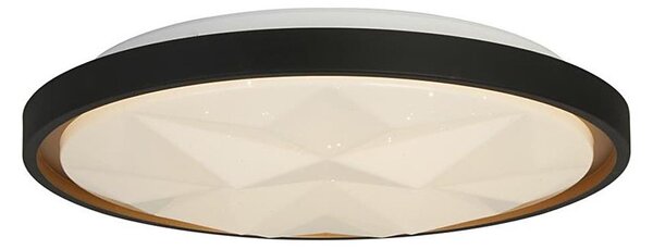 Searchlight 26185-415 - LED димируем таванен плафон SATELLITE 25W/230V 3000-6000K + дистанционно управление