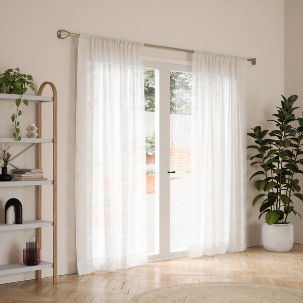 Разтегателен корниз от неръждаема стомана 107 - 305 cm Loop – Umbra